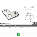 Cogida soporte pasamanos tubo plano ST-393